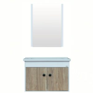Bathx BX-9203 S16 PVC Wall Mount Cabinet (Laminated Door)
