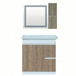 Bathx BX-9207 S16 PVC Floor Mount Cabinet (Laminated Door, 80cm)