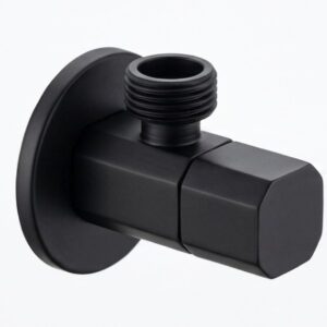 Bathx Hexa Angle Valve (Black)