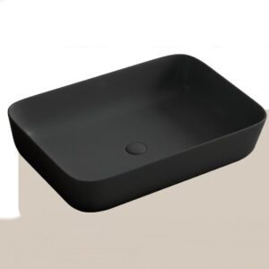 Qube Italia QB 292 Matt Black Wash Basin
