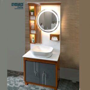 QB 080 Table Top Cabinet with Mirror LCD (Without Basin)